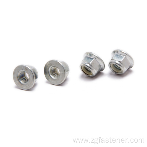 stainless steel flange nylon nuts